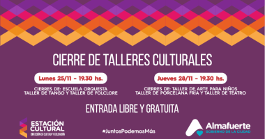 Cierre de Talleres Culturales