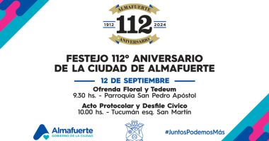 112 ANIVERSARIO ALMAFUERTE