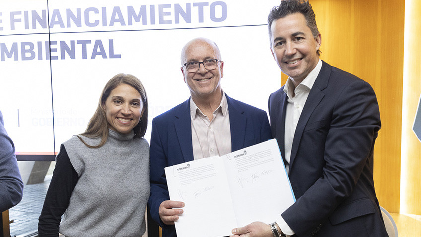 Firma de Fondo financiamiento ambiental