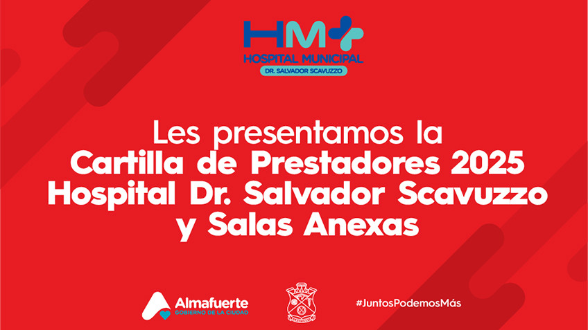 Cartilla prestadores 2025 Hospital Almafuerte 