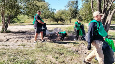 Limpieza del Lago Piedras Moras 2024